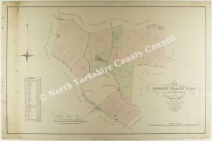 Historic map of Mosser Grange Farm